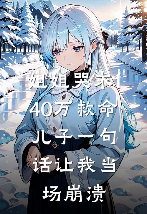 姐姐哭求140万救命，儿子一句话让我当场崩溃