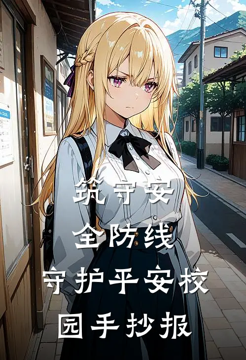 筑守安全防线,守护平安校园手抄报