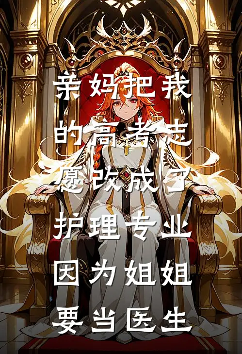 亲妈把我的高考志愿改成了护理专业，因为姐姐要当医生