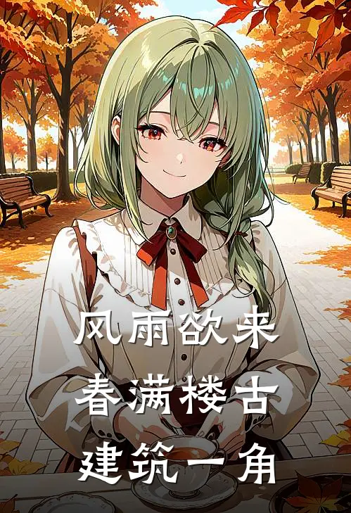 风雨欲来春满楼古建筑一角